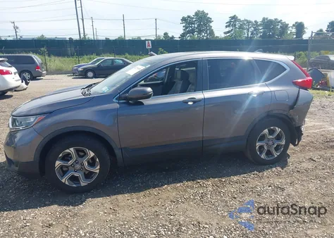 2019 Honda Cr-V Ex-L z USA, uszkodzony, nr VIN 5J6RW2H8XKL006816